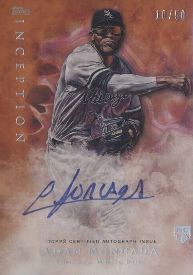 2017 Topps Inception Yoan Moncada #101 Baseball Card
