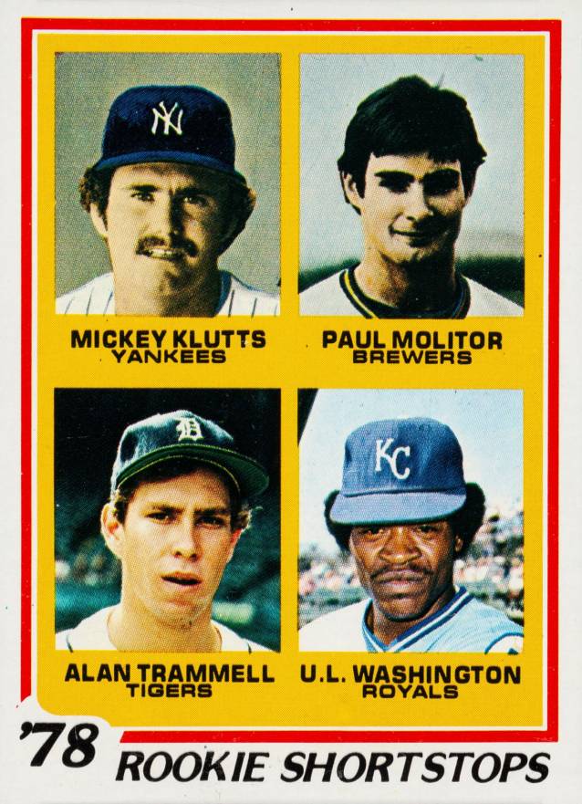 1978 Topps Paul Molitor #707 Baseball Card