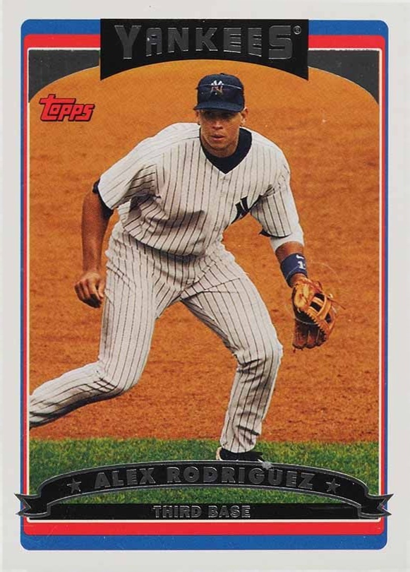 2006 Topps Alex Rodriguez #1 Baseball Card