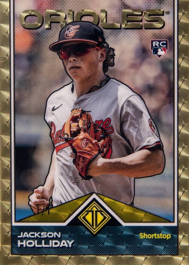 2024 Topps Transcendent Collection Transcendent Icons Chrome Jackson Holliday #41 Baseball Card