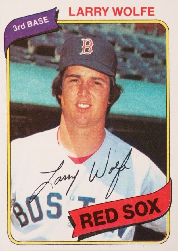 1980 Topps Larry Wolfe #549 Baseball Card