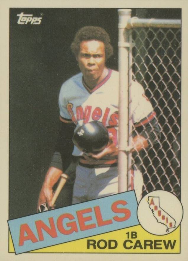 1985 Topps Tiffany Rod Carew #300 Baseball Card