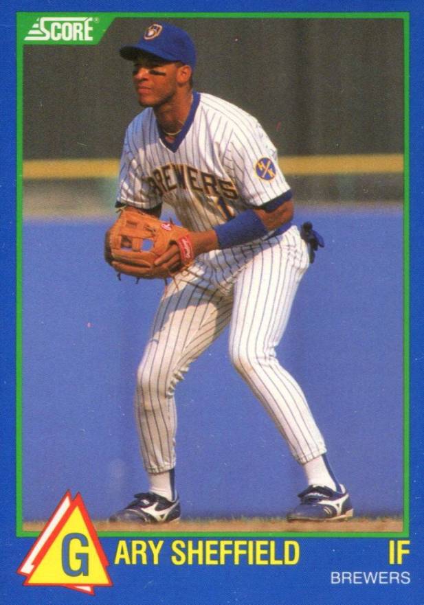 1989 Score Rising Stars Gary Sheffield #10 Baseball Card