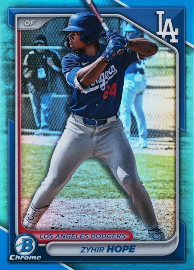2024 Bowman Draft Zyhir Hope #BDC139 Baseball Card