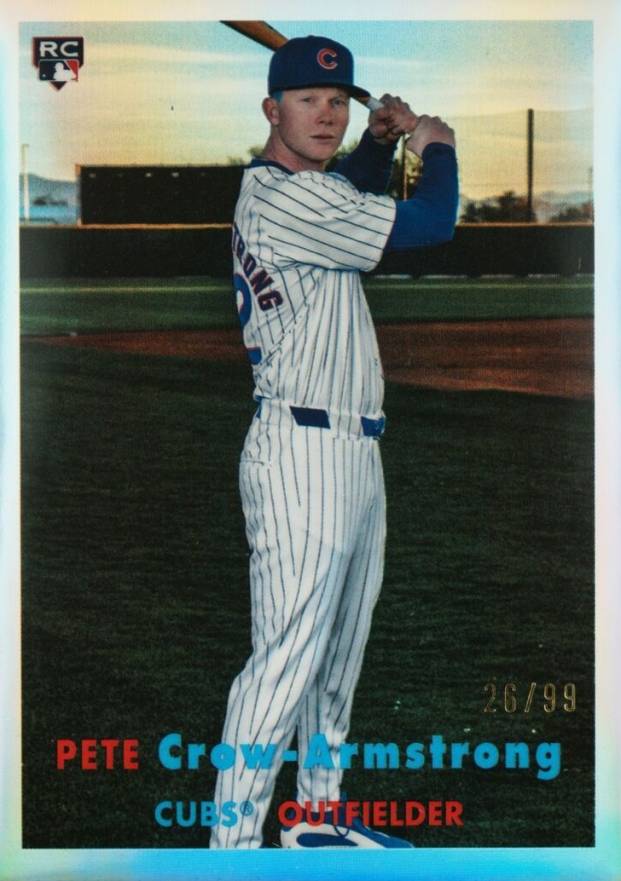 2024 Topps Chrome Lids Pete Crow-Armstrong #8 Baseball Card