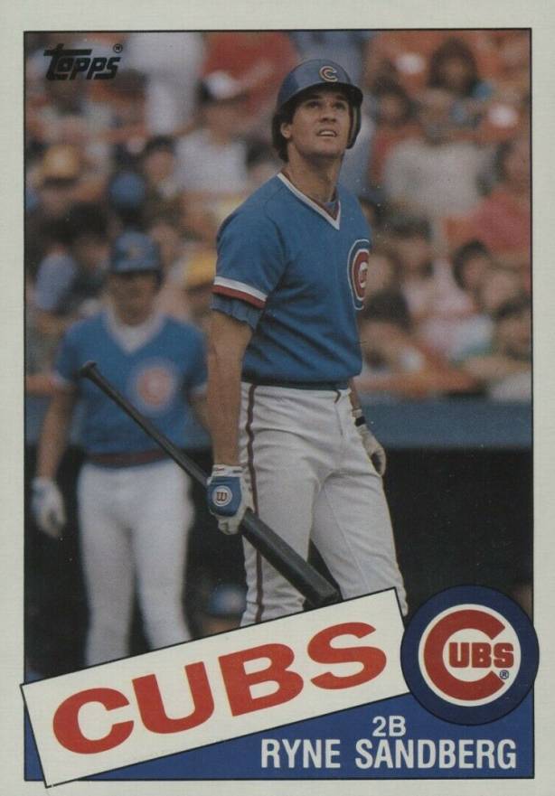 1985 Topps Super Ryne Sandberg #1 Baseball Card