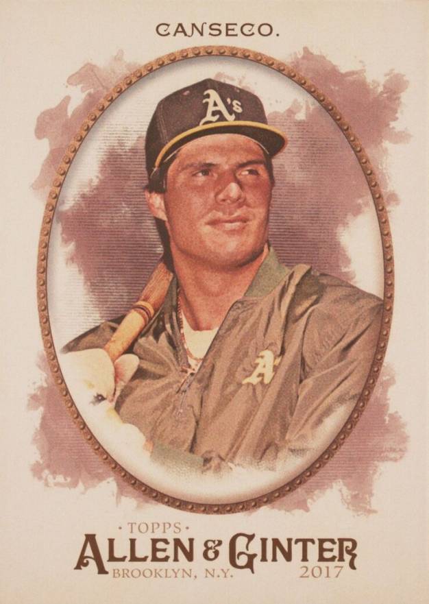 2017 Topps Allen & Ginter Jose Canseco #171 Baseball Card