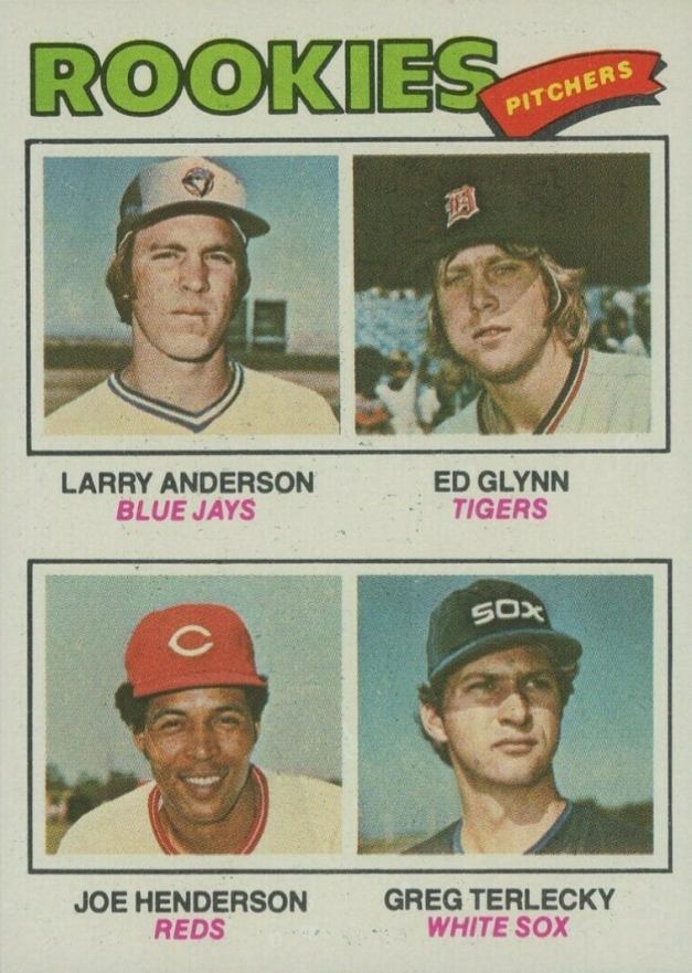 1977 Topps Larry Anderson #487 Baseball Card
