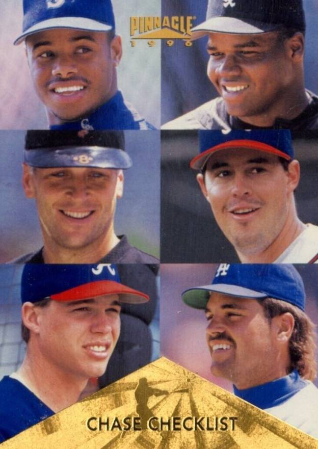 1996 Pinnacle Checklist #399 Baseball Card