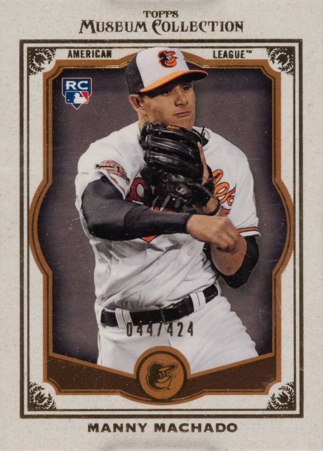 2013 Topps Museum Collection Manny Machado #70 Baseball Card