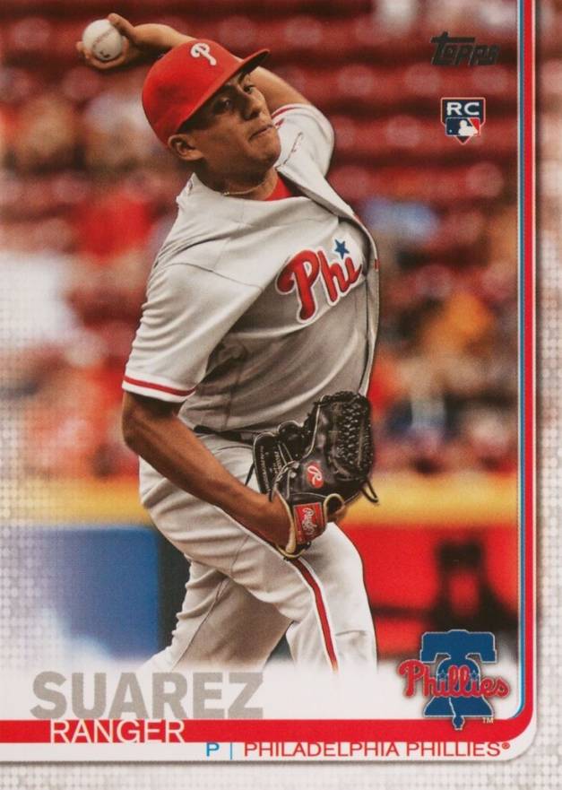 2019 Topps Ranger Suarez #303 Baseball Card