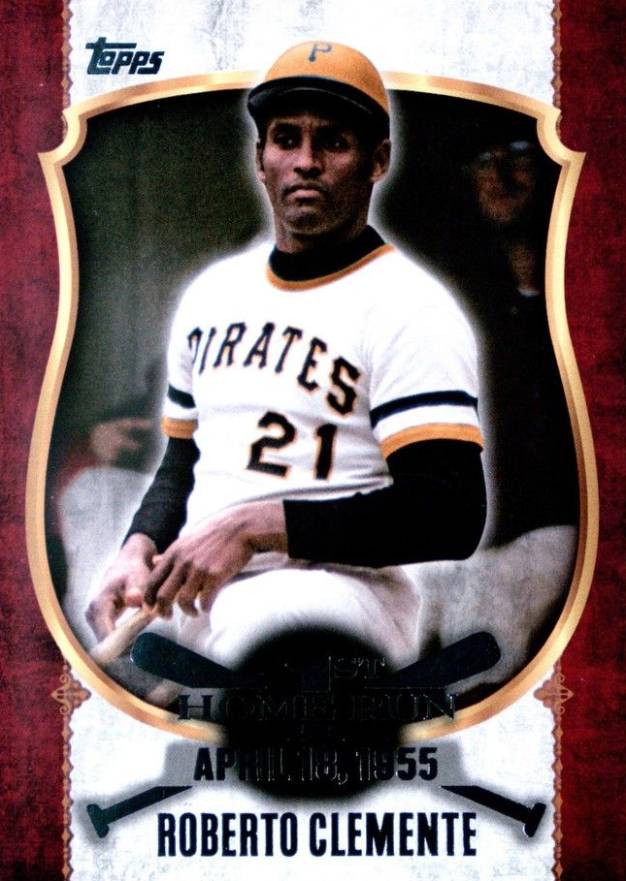 2015 Topps Update First Home Run Roberto Clemente #FHR7 Baseball Card
