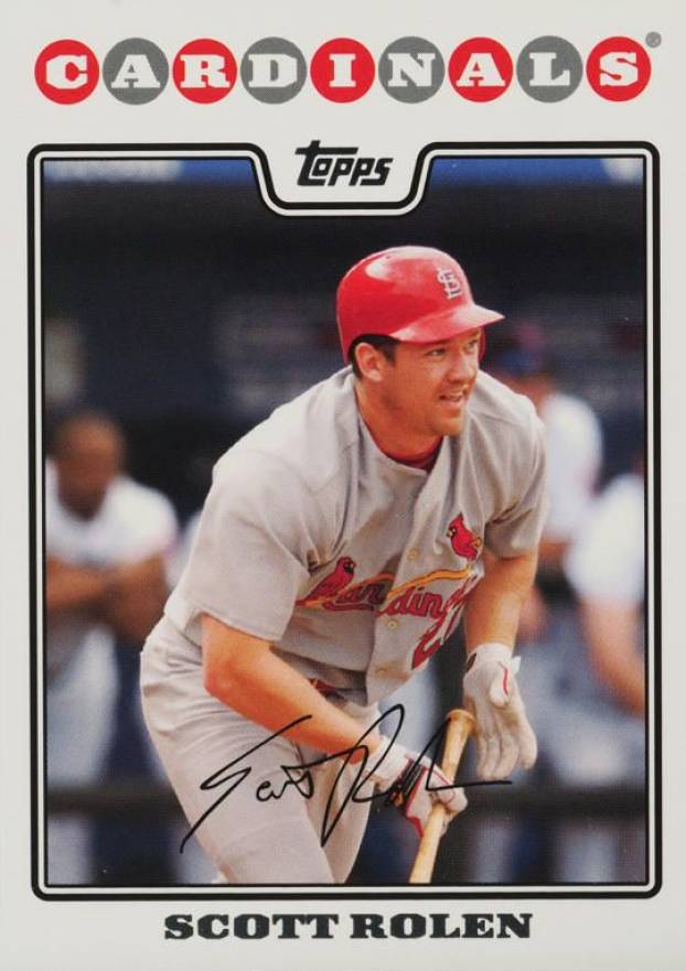 2008 Topps Scott Rolen #170 Baseball Card