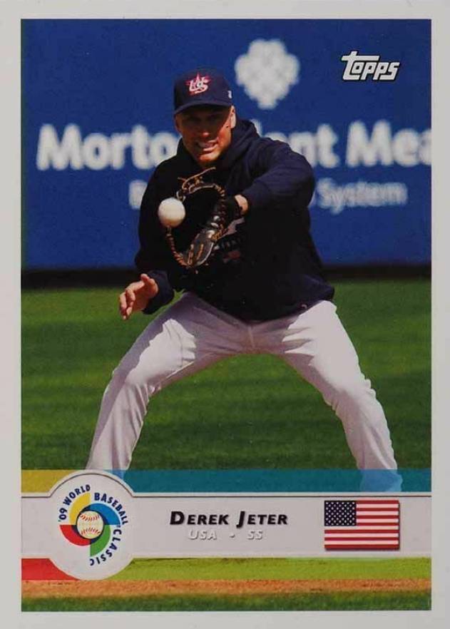 2009 Topps WBC Rising Star Redemption Derek Jeter #2 Baseball Card