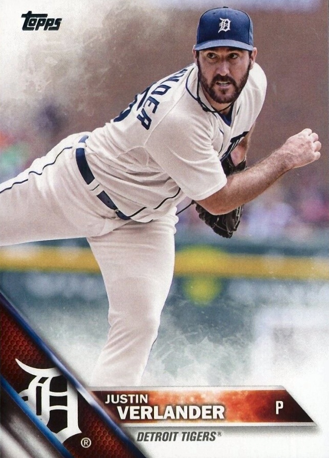2016 Topps Justin Verlander #255 Baseball Card