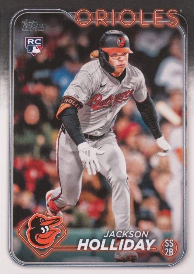 2024 Topps Complete Set Jackson Holliday #697 Baseball Card