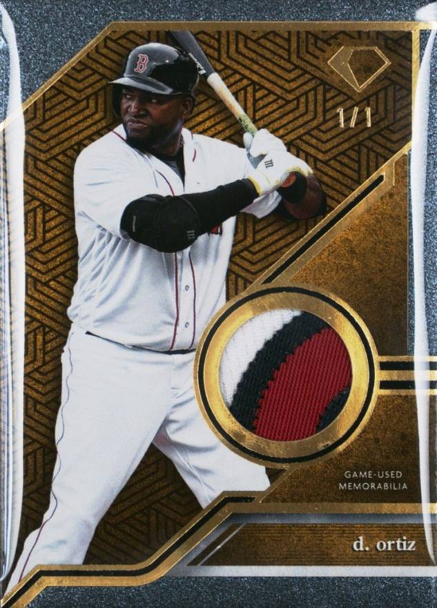 2024 Topps Diamond Icons Single-Player Relics David Ortiz #SPRDO Baseball Card