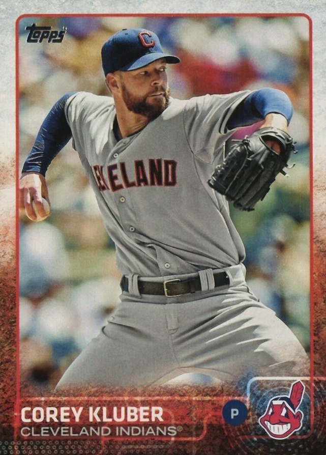 2015 Topps Corey Kluber #122 Baseball Card