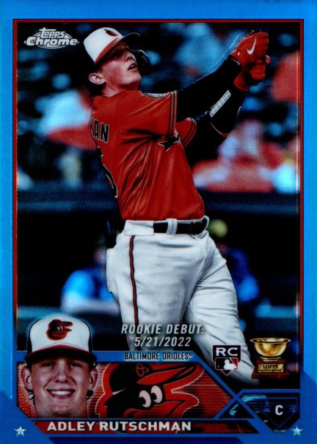 2023 Topps Chrome Update Adley Rutschman #USC1 Baseball Card
