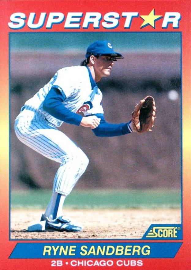 1992 Score Superstar Ryne Sandberg #85 Baseball Card