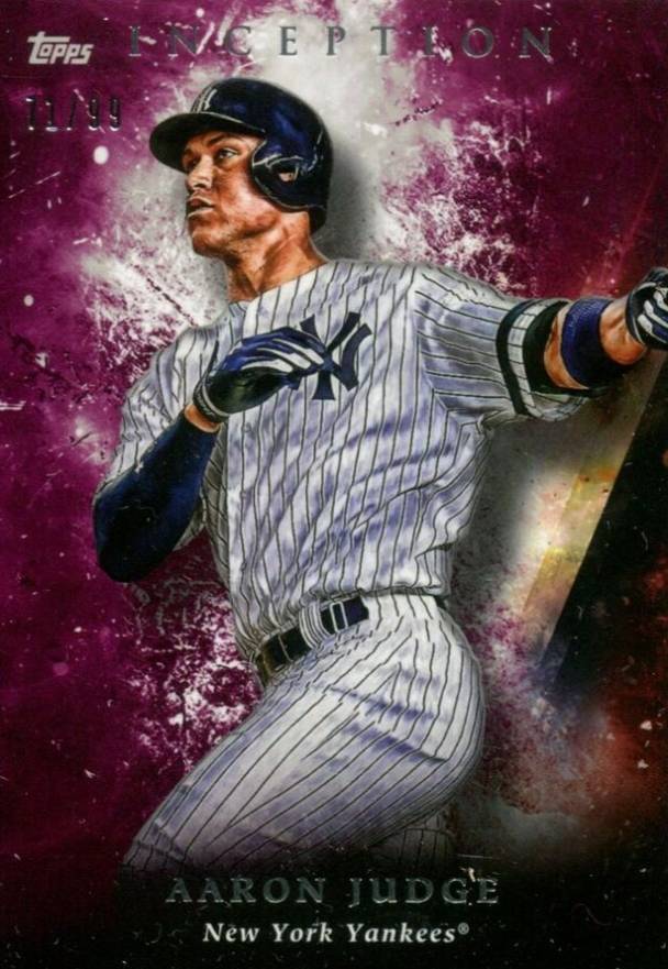 2018 Topps Inception Aaron Judge #1 Baseball Card