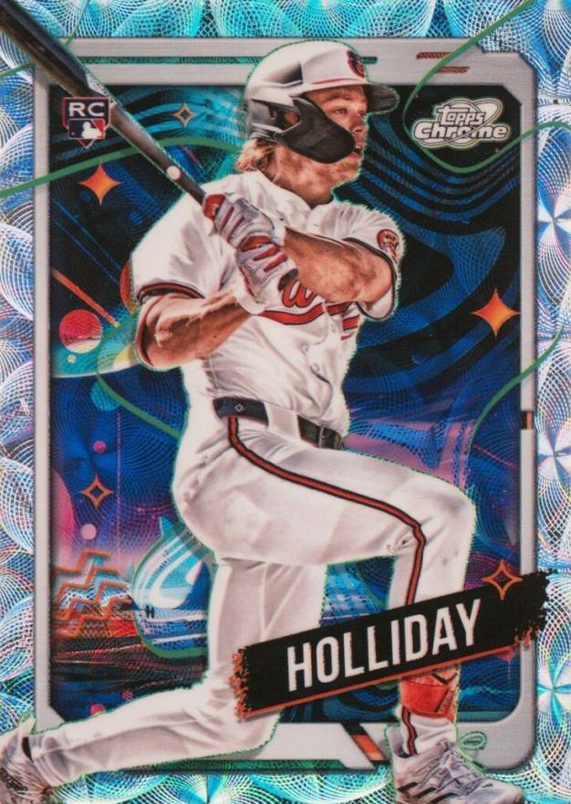 2024 Topps Chrome Cosmic Jackson Holliday #7 Baseball Card