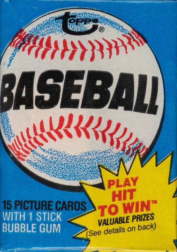 1980 Topps Wax Pack #WP Baseball Card