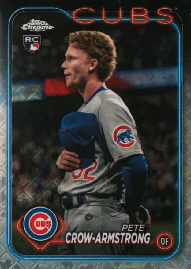2024 Topps Chrome Logofractor Edition Pete Crow-Armstrong #16 Baseball Card