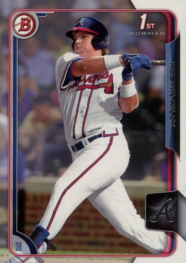 2015 Bowman Draft Austin Riley #157 Baseball Card