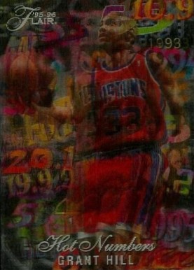 Flair 95-96 hotnumbers シャック Shaquille O'Neal 1995 Flair #5 Center Spotlight Price Guide