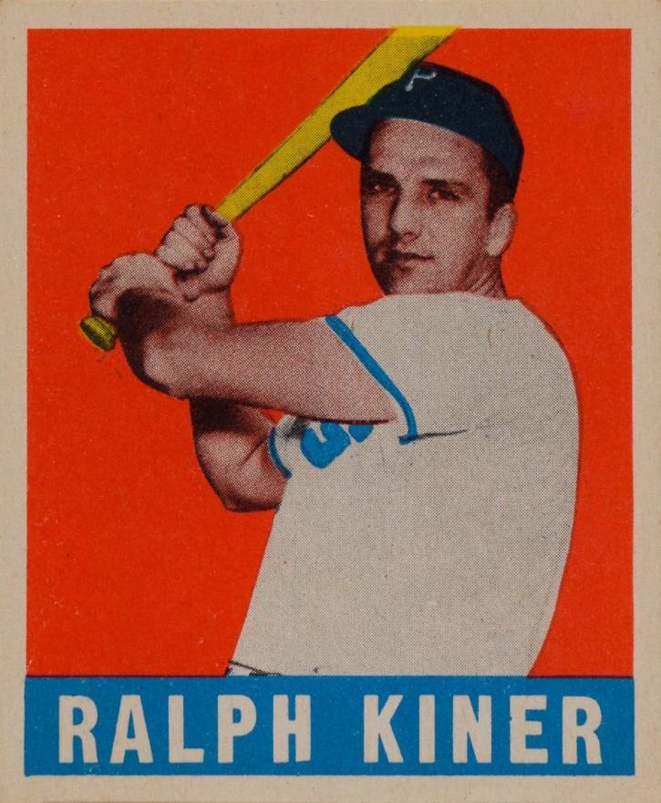 1948 Leaf Ralph Kiner #91 Baseball Card