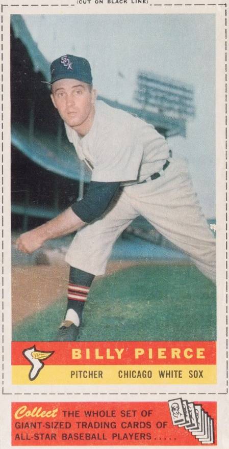 1959 Bazooka Hand Cut Billy Pierce # Baseball Card - VCP Price Guide 1959 Bazooka Hand Cut Billy Pierce # Baseball Card - VCP Price Guide