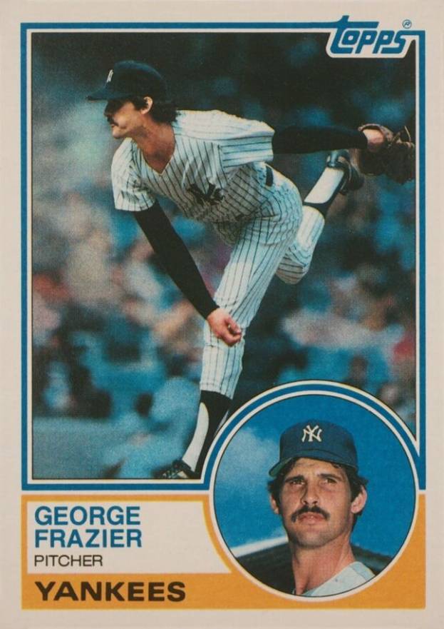 1983 Topps George Frazier #123 Baseball Card