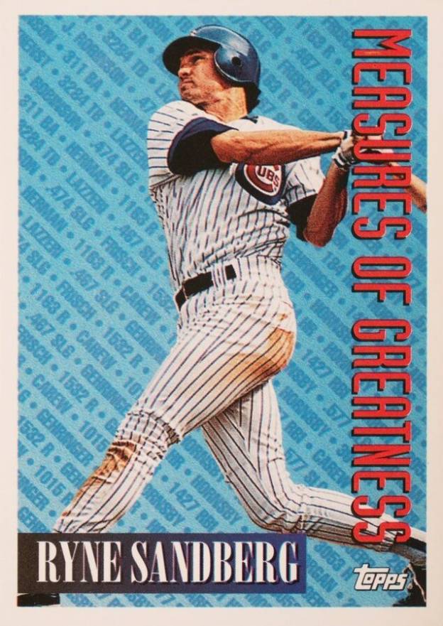 1994 Topps Ryne Sandberg #602 Baseball Card