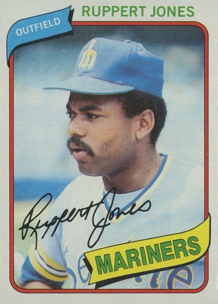 1980 Topps Ruppert Jones #78 Baseball Card