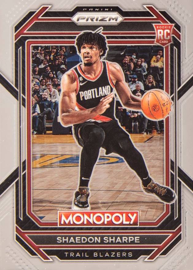 2022 Panini Prizm Monopoly Shaedon Sharpe #74 Basketball Card
