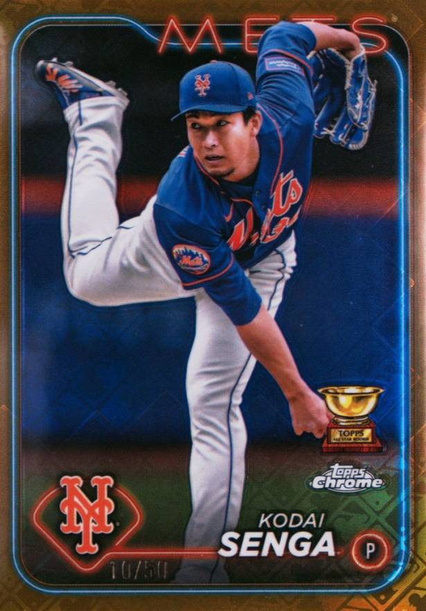 2024 Topps Chrome Logofractor Edition Kodai Senga #31 Baseball Card
