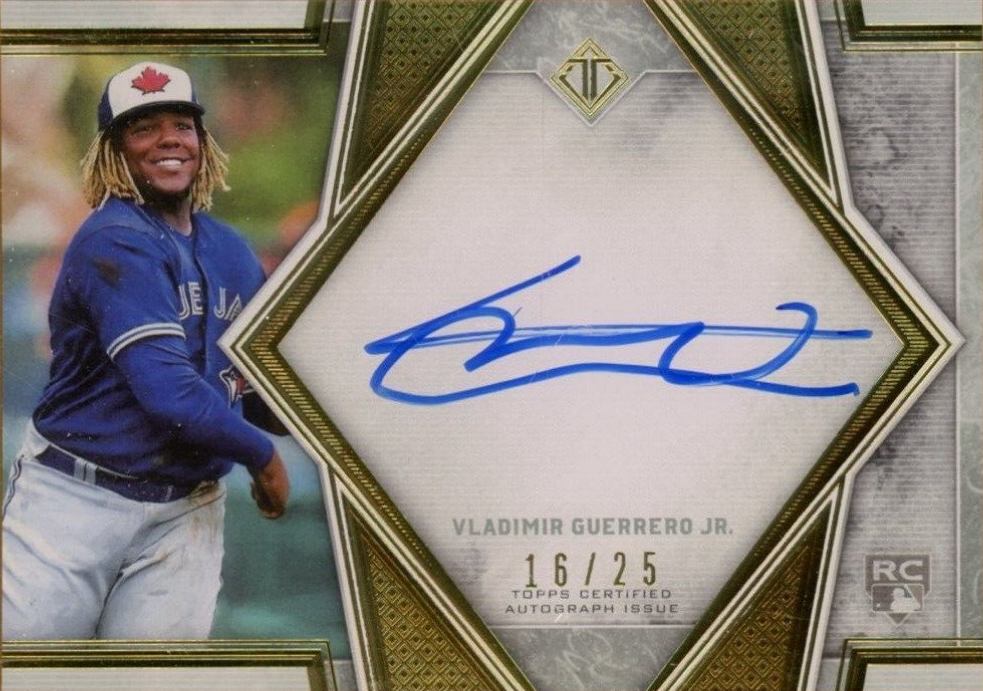 2019 Topps Transcendent Framed Transcendent Autographs Vladimir Guerrero Jr. #VGJ Baseball Card