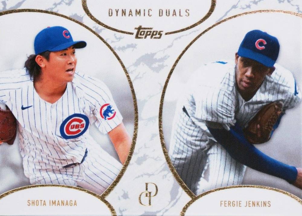 2025 Topps Dynamic Duals Fergie Jenkins #19 Baseball Card