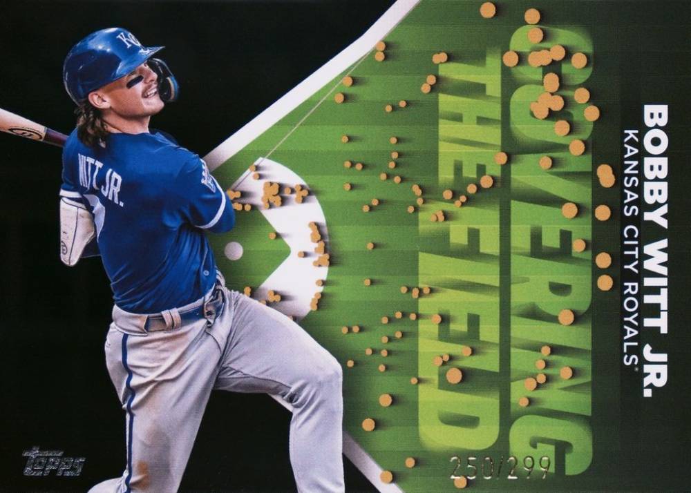 2024 Topps Covering the Field Bobby Witt Jr. #CTF9 Baseball Card