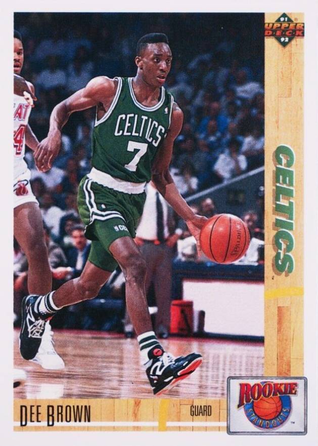 1991 Upper Deck Rookie Standout Dee Brown #R12 Basketball Card