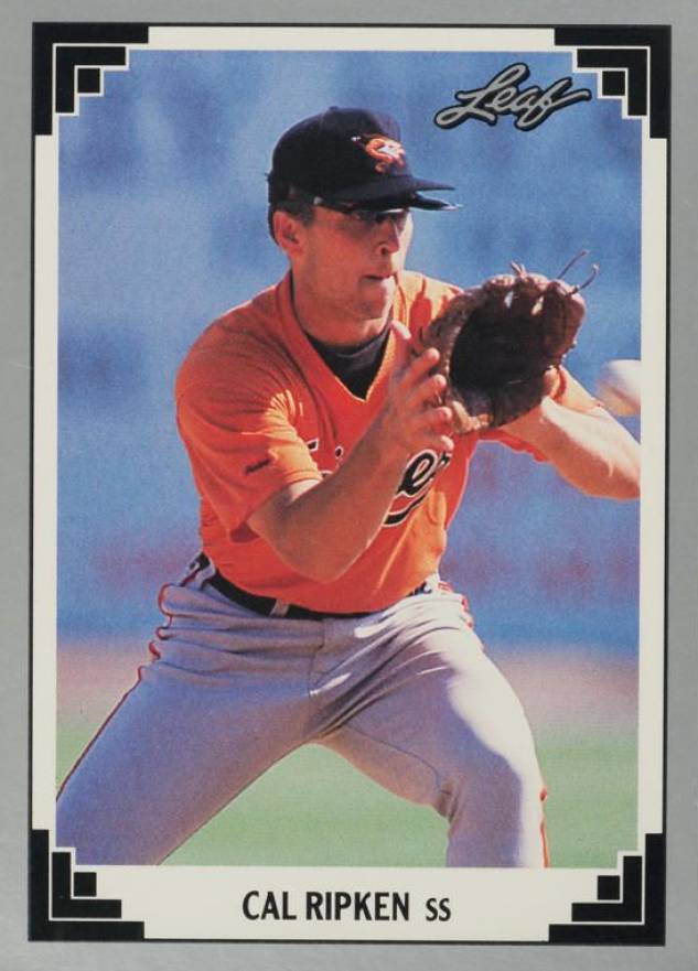 1991 Leaf Cal Ripken Jr. #430 Baseball Card