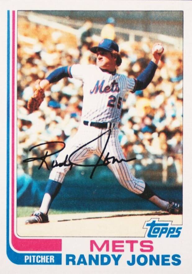 1982 Topps Randy Jones #626 Baseball Card