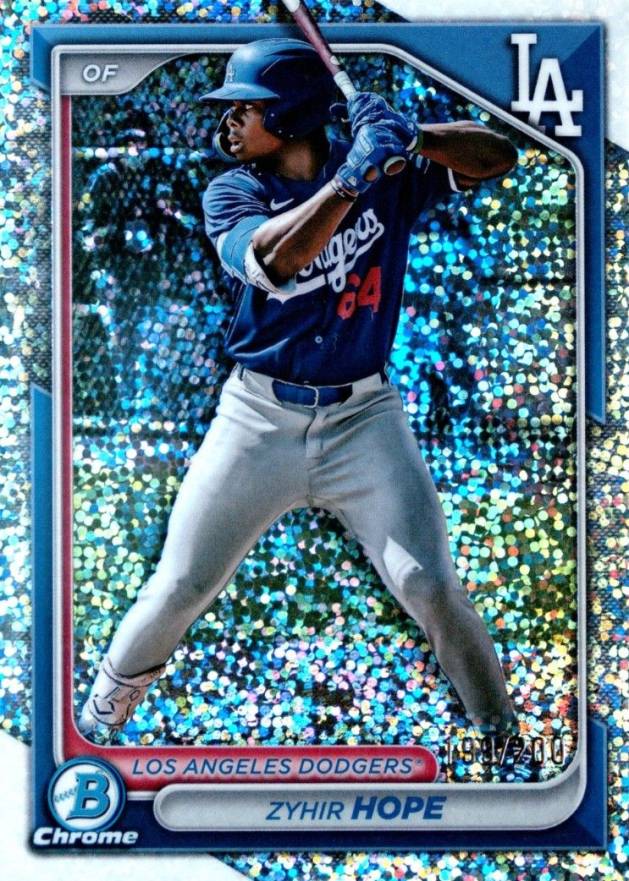 2024 Bowman Draft Zyhir Hope #BDC139 Baseball Card