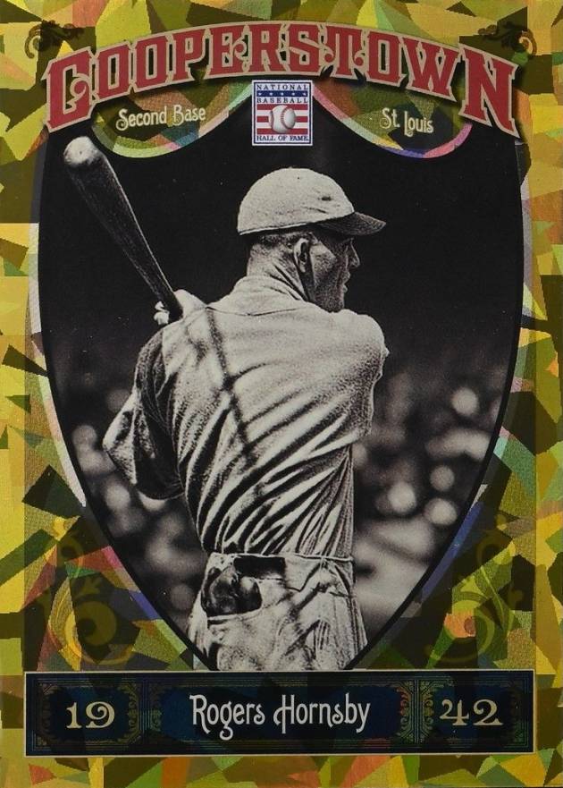 2013 Panini Cooperstown Rogers Hornsby #6 Baseball Card
