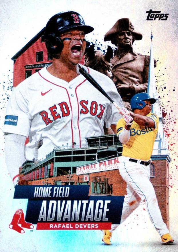 2025 Topps Home Field Advantage Rafael Devers #HA18 Baseball Card