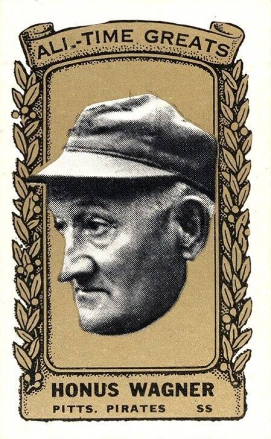 1963 Bazooka All-Time Greats Honus Wagner #10 Baseball Card