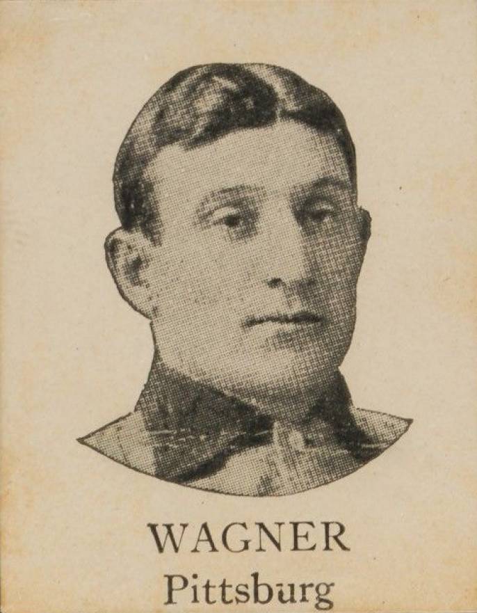 1909 Colgan's Chips Square Proofs Honus Wagner # Baseball Card