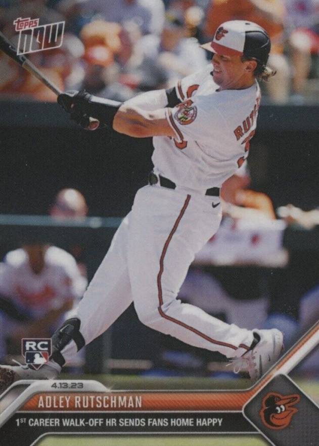2023 Topps Now Adley Rutschman #114 Baseball Card