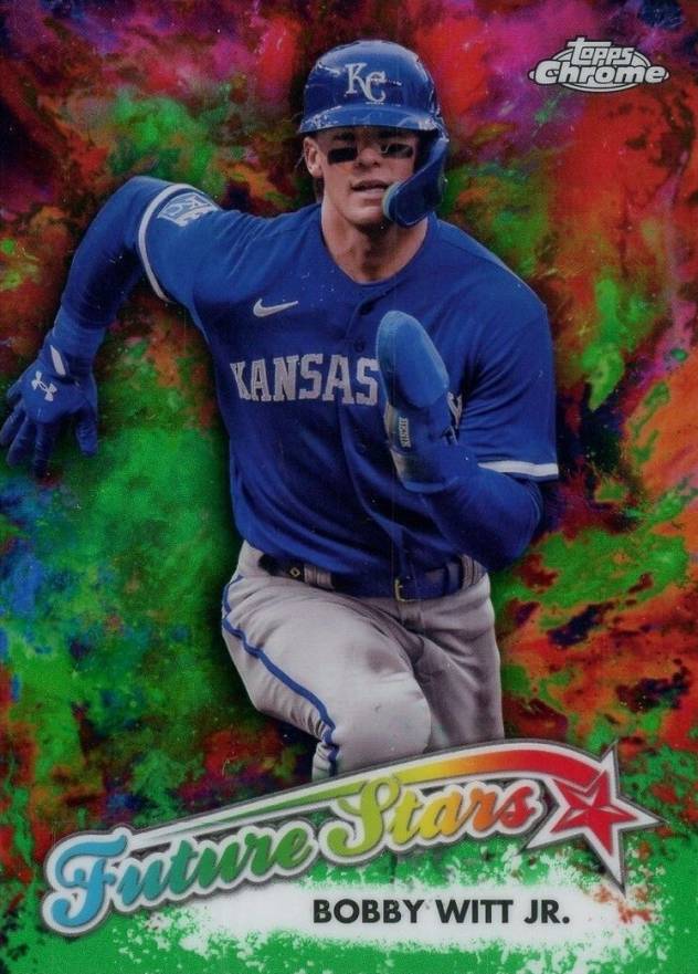 2023 Topps Chrome Update Future Stars Bobby Witt Jr. #FSU2 Baseball Card